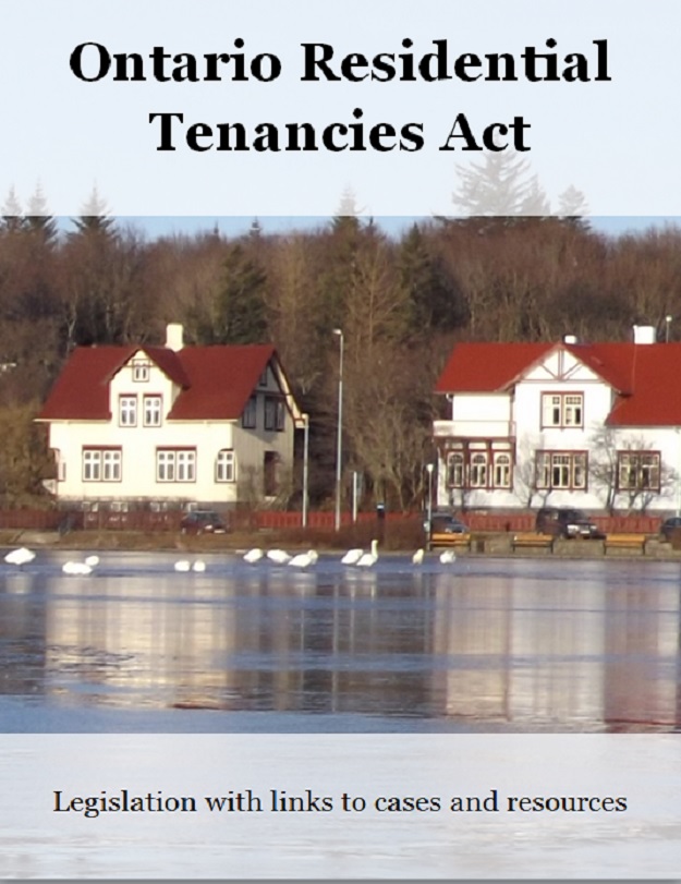 Ontario Residential Tenancies Act « Ontario Landlords Association